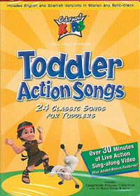 TODDLER ACTION SONGS DVD