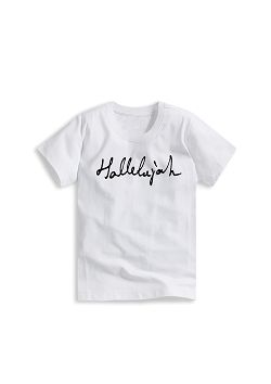 HALLELUJAH白 (T shirt)(T恤)
