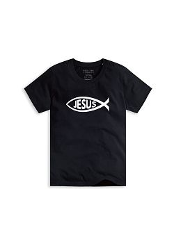 JESUS魚黑(T shirt)(T恤)