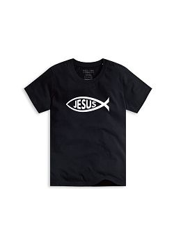 JESUS魚黑(T shirt)(T恤)