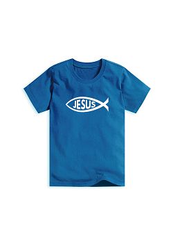 JESUS魚蔚藍(T shirt)(T恤)