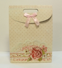 蝴蝶結禮盒型紙袋(大)(279-1)(缺貨)