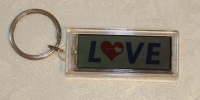 LOVE-太陽能-金句鑰匙圈(大)