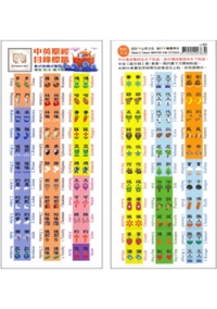 中英文聖經目錄索引標籤/索引貼-兒童