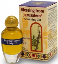 乳香&沒藥(靛藍)-FRANKINCENSE & MYRRH 12ml-以色列橄欖油/膏油