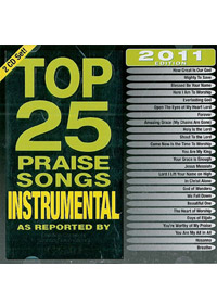 TOP 25 PRAISE SONGS INSTRUMENTAL 2011 2CD--缺貨