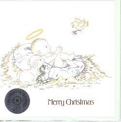 MERRY CHRISTMAS 卡片CD/聖誕節CM044X