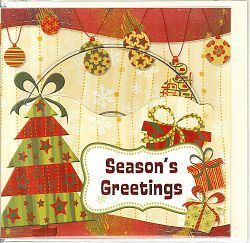 SEASONS GREETINGS 卡片CD/聖誕節CM096X