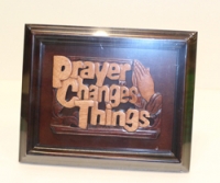 印尼木雕-FP-04a/PRAYER CHANGES THINGS