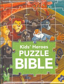 兒童拼圖聖經-KIDS HEROES(英文版)