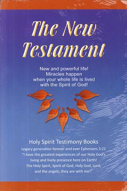 THE NEW TESTAMENT-HOLY SPIRIT TESTIMONY BOOKS