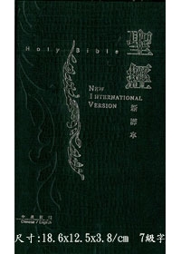 M15TS01H2-新譯.NIV中英對照硬面黑色鱷魚紋