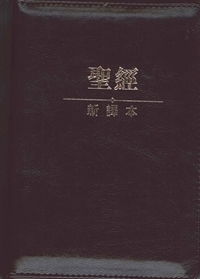 聖經/C12TS01J4-I/新譯本儷皮金邊拉鍊索引(黑)