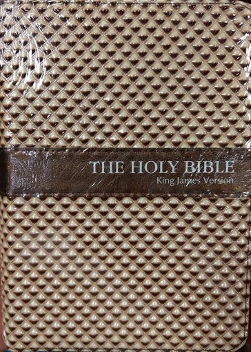 英文聖經/KJV55JW-SG/英皇紅字中型(點金色)