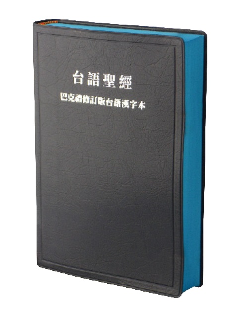 台語聖經-漢字版藍色膠面藍邊(TH62BU)