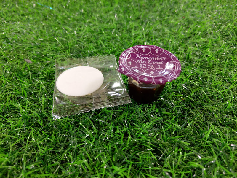 聖餐餅杯組(100組)-餅杯分離獨立包裝(盒裝)