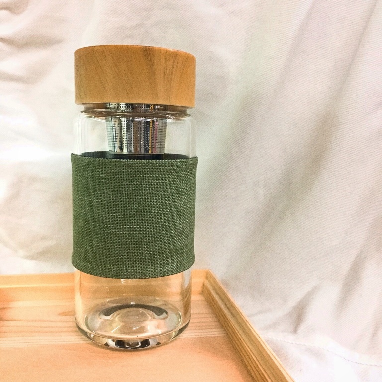 簡約玻璃隨行杯（350ml）