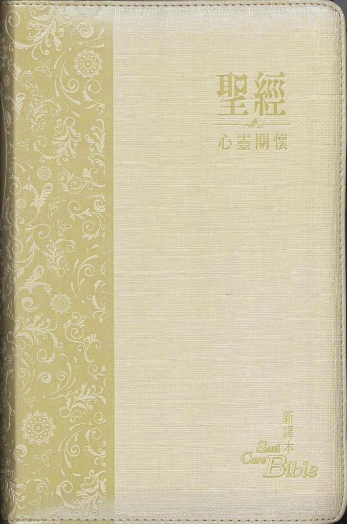 聖經/S27TS10J3/新譯本心靈關懷(淺棕)拉鍊