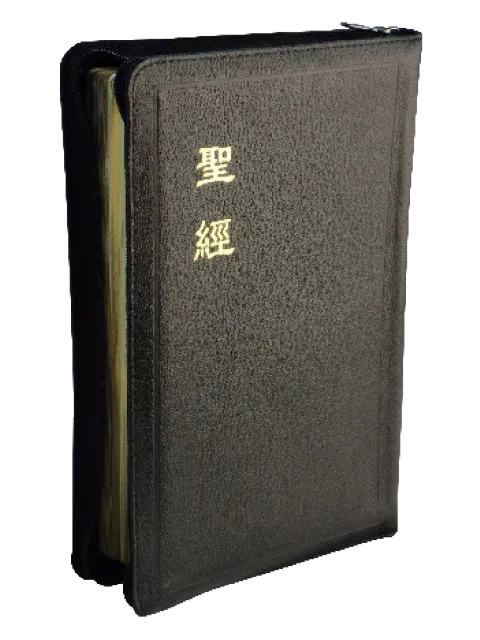 聖經/CU87AZ/和合本大字聖經--神版皮面拉鍊金邊
