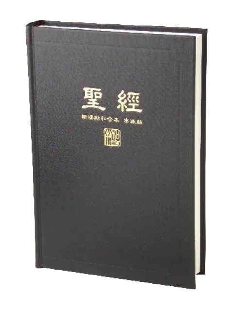 聖經/CUNPCS073A/新標點和合本串珠聖經-神版(黑色硬面白邊)