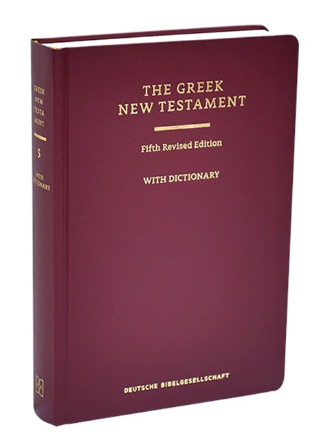 外文聖經/新約希臘文第5版(附字典)--新約聖經