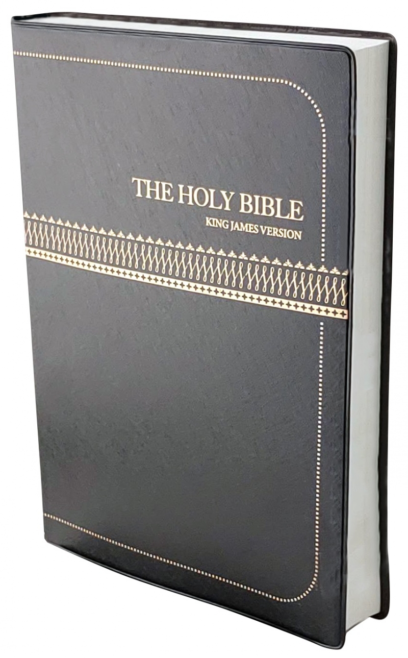 英文聖經/KJV82PL/King James紅字版(大字版髮絲紋膠皮面白邊)