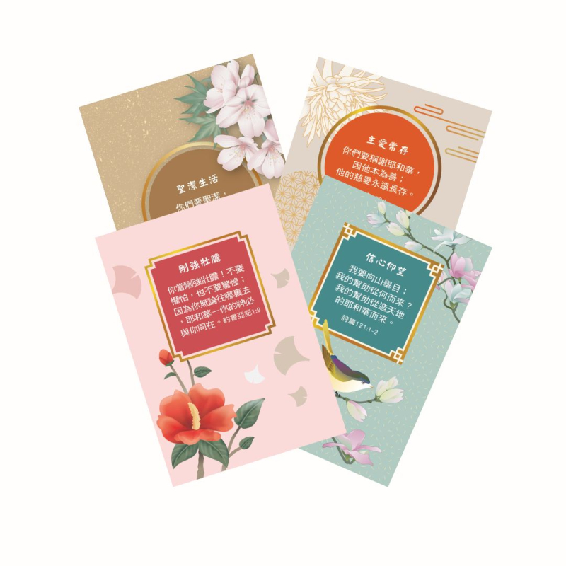 經文刮刮卡：靈命更新(12張/包)