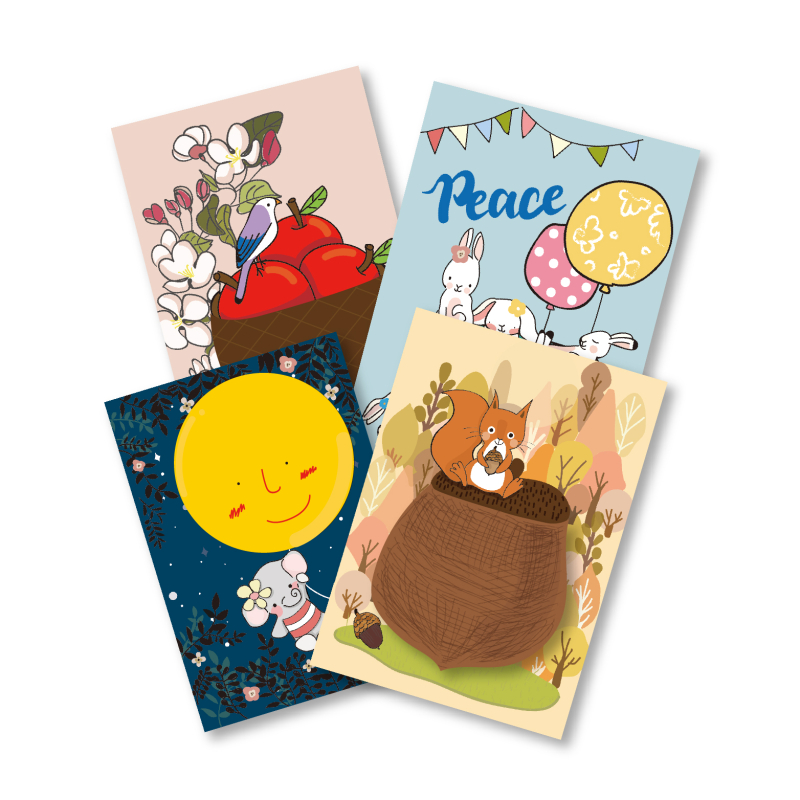 經文刮刮卡：動物款(12張/包)